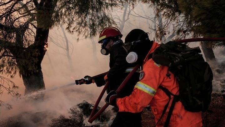 Θάσος – Κεραυνοί προκάλεσαν πυρκαγιά σε δασική έκταση