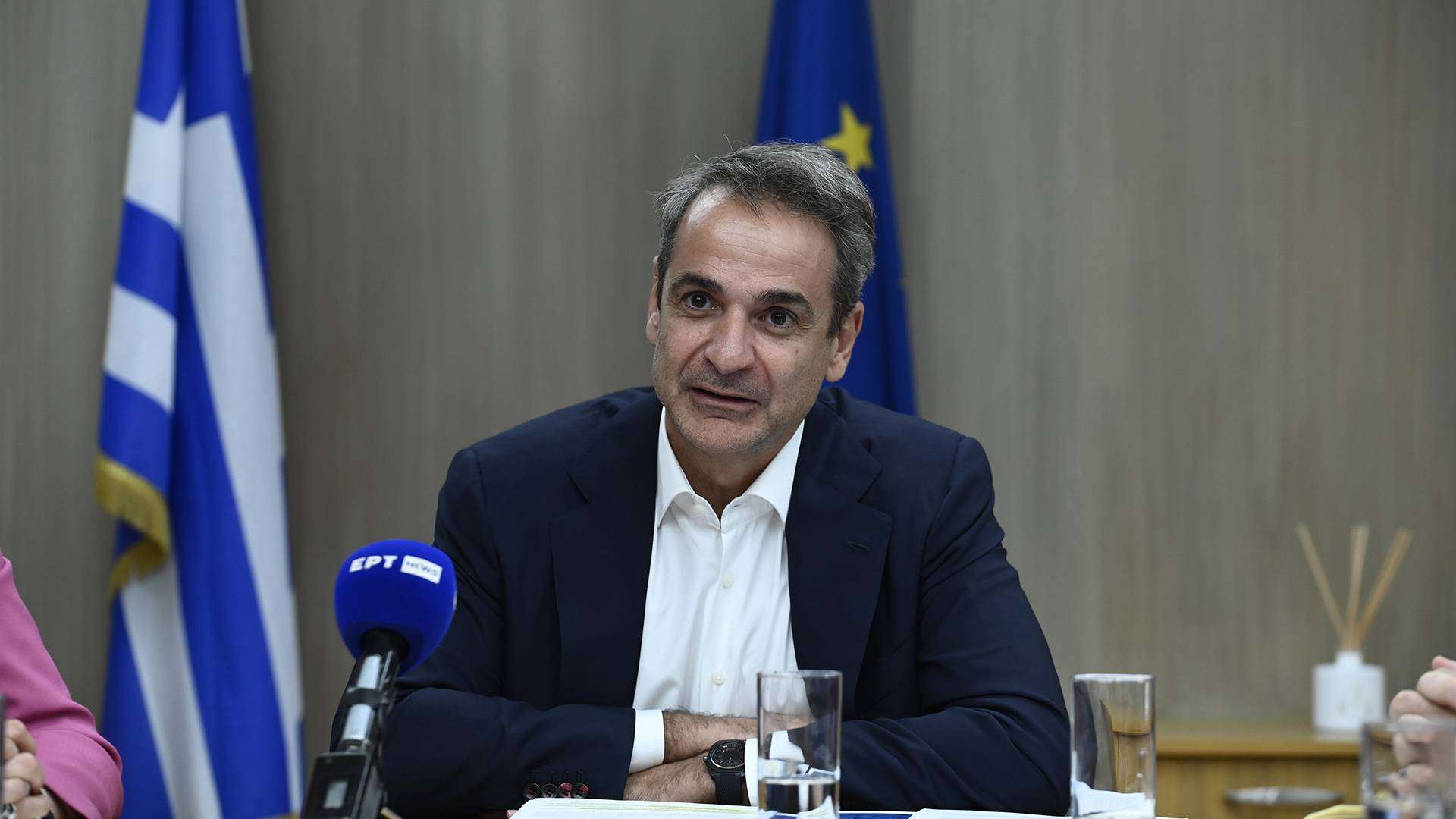 Mητσοτάκης: «Εντυπωσιακή η μείωση της ανεργίας - Στα 950 € ο κατώτατος μισθός στο τέλος της τετραετίας»