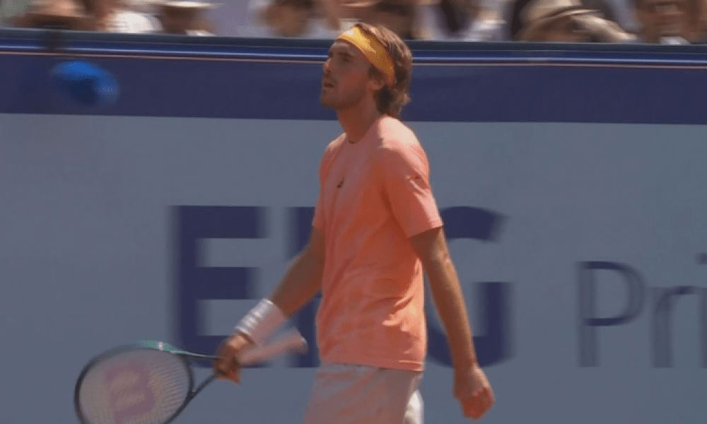 Έξαλλος ο Τσιτσιπάς, πέταξε τον πατέρα του εκτός γηπέδου