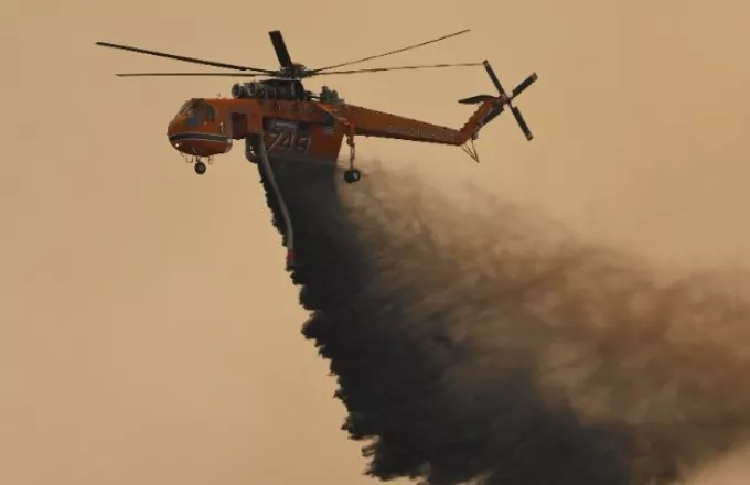 Θεσπρωτία: Φωτιά σε δασική έκταση στο Πλαίσιο