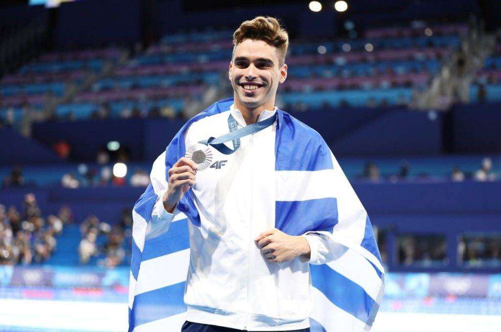 Ολυμπιακοί Αγώνες: «Ασημένιος» ο Απόστολος Χρήστου – Πρώτο μετάλλιο της Ελλάδας στην κολύμβηση από το 1896