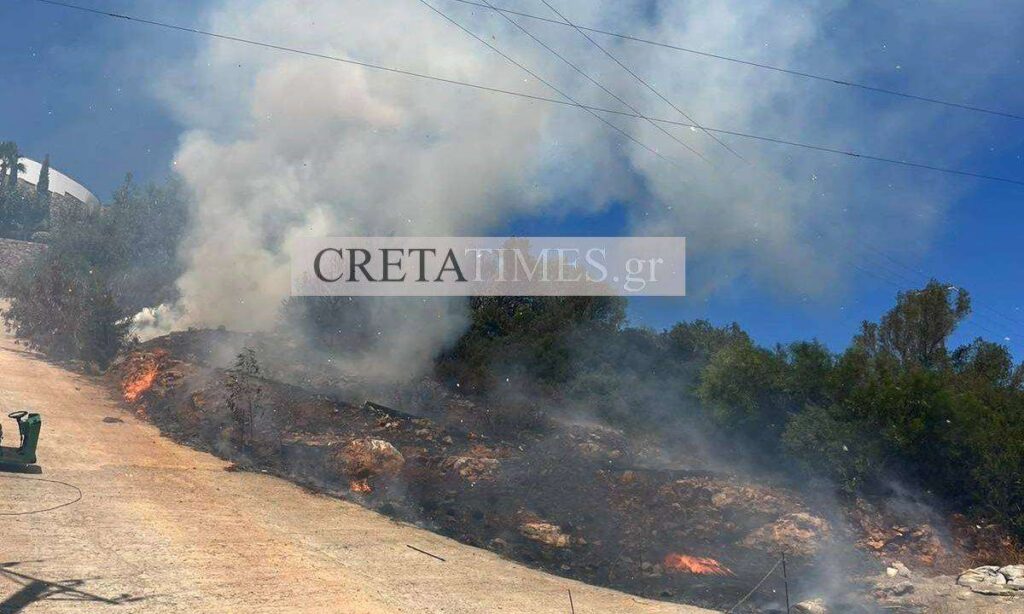 Κρήτη: Φωτιά στo Λασίθι