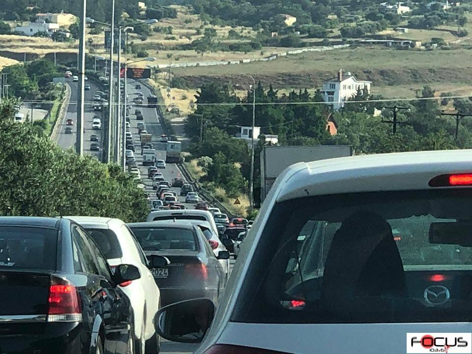 Θεσσαλονίκη: Στο κόκκινο ο Περιφερειακός - Πολύ αυξημένη κίνηση και στο κέντρο