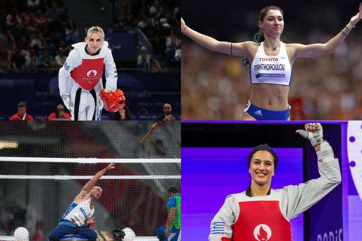 Παραολυμπιακοί Αγώνες: “Ασημένιοι” Μανθοπούλου και Κωνσταντινίδης – “Χάλκινες” η Παπασταματοπούλου και Γκέντζου