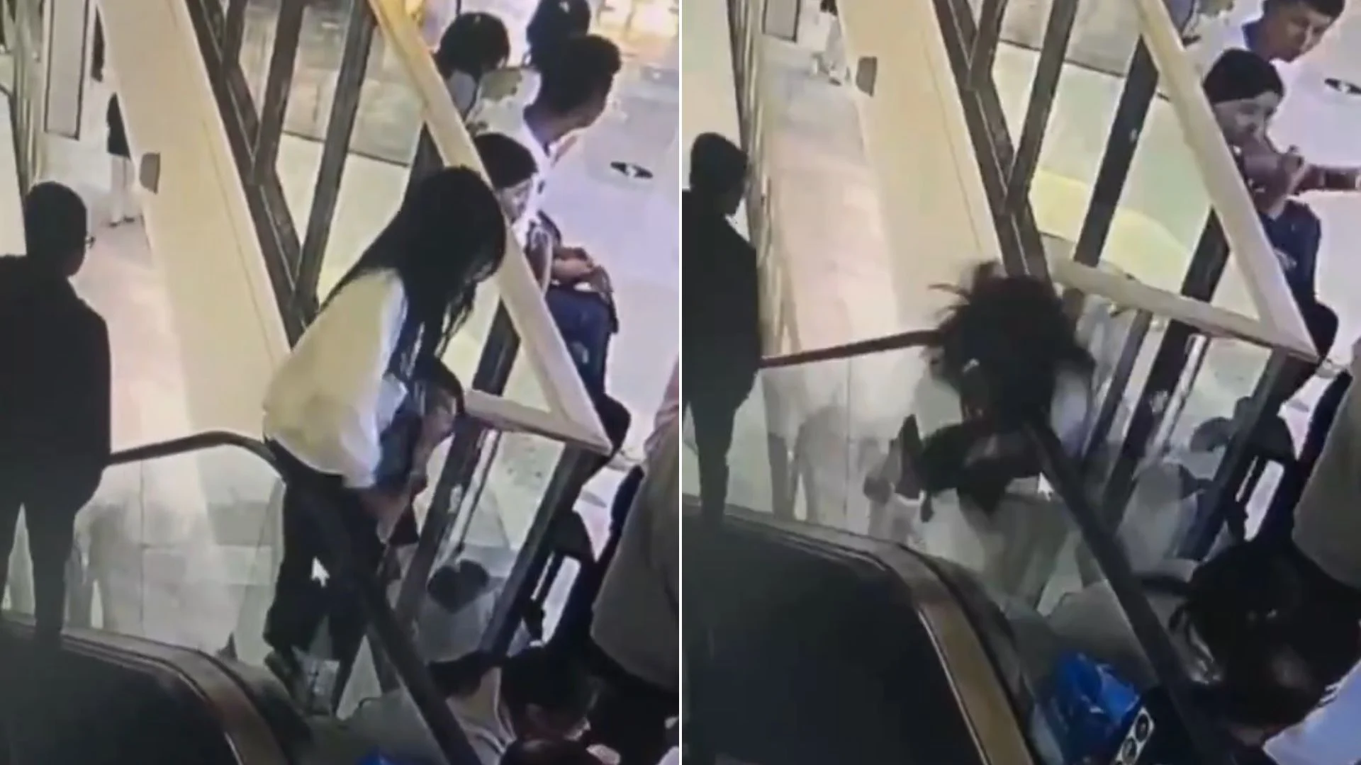 Τραγικό δυστύχημα σε εμπορικό κέντρο στην Κίνα: Νεαρή γυναίκα γλίστρησε στις κυλιόμενες σκάλες και έπεσε στο κενό