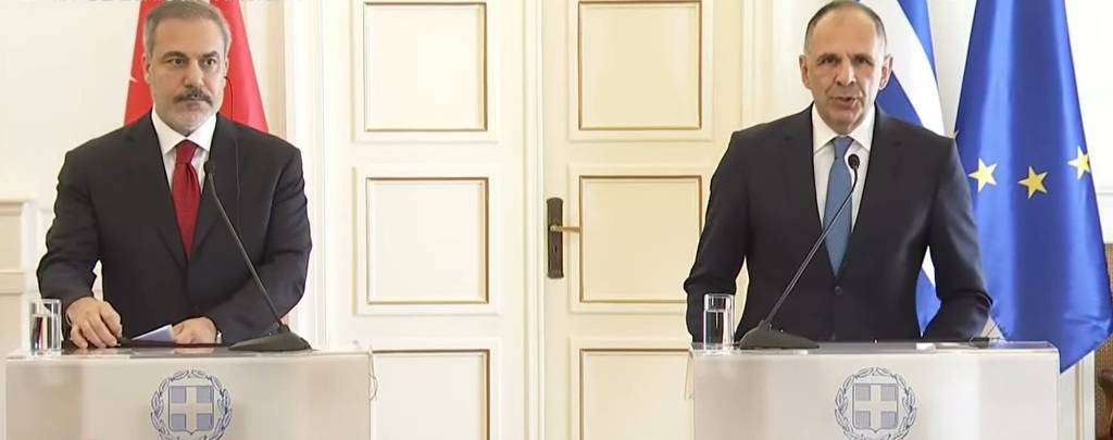 Για συνέχιση της συζήτησης επέμεινε ο Γεραπετρίτης ενώ ο Φιντάν μίλησε ανοιχτά για “τουρκική μειονότητα” σε όλη τη χώρα (!) διαμοιρασμό του Αιγαίου και διχοτόμηση της Κύπρου