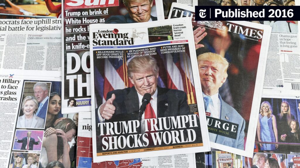 Ο αμερικανικός Τύπος αποκρυπτογραφεί την «ιστορική επιστροφή» του Τραμπ στον Λευκό Οίκο