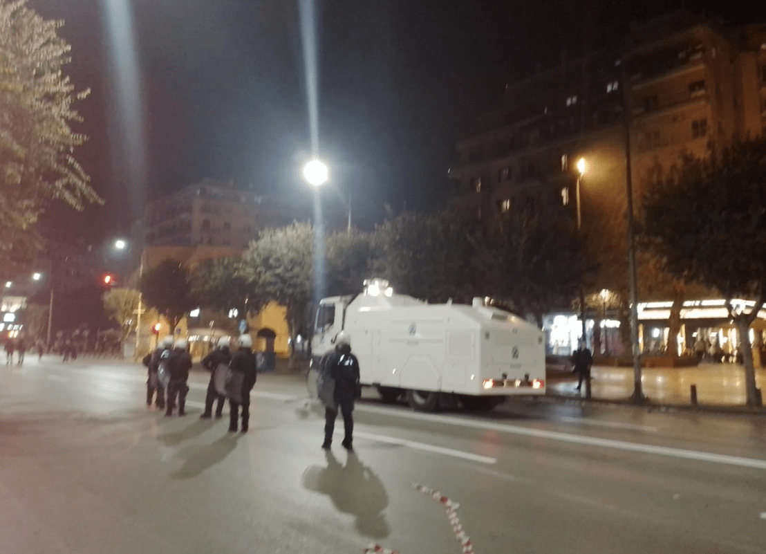 Θεσσαλονίκη: Μολότοφ στο Τουρκικό Προξενείο - Επτά συλλήψεις στο περιθώριο των διαδηλώσεων για τη 17η Νοέμβρη