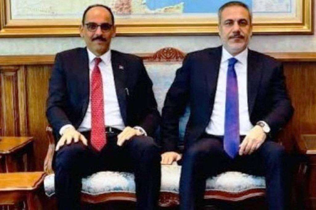 Στη Δαμασκό βρίσκονται σήμερα ο τούρκος ΥΠ.ΕΞ Χακάν Φιντάν και ο αρχηγός των μυστικών υπηρεσιών της Τουρκίας Ιμπραήμ Καλίν