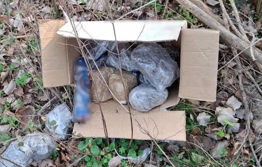 Θεσσαλονίκη: Προσπάθησαν να θάψουν 10 κιλά ηρωίνη σε δασική περιοχή