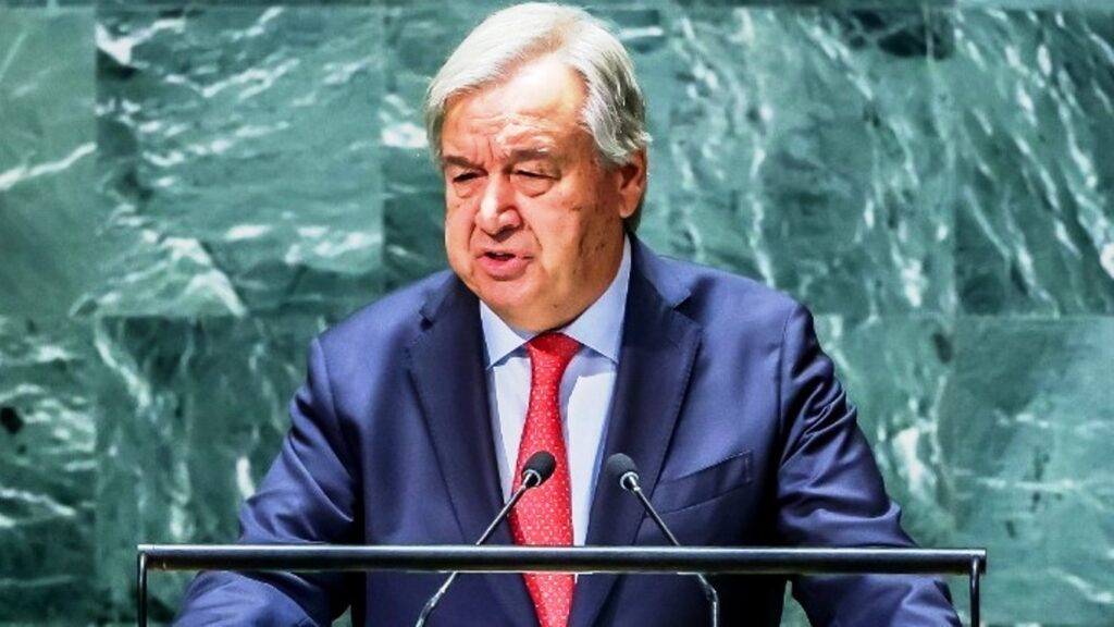 Ο ΓΓ του ΟΗΕ χαιρέτισε τη “μεγάλη συνεισφορά” του Τραμπ στην κατάπαυση του πυρός στη Γάζα