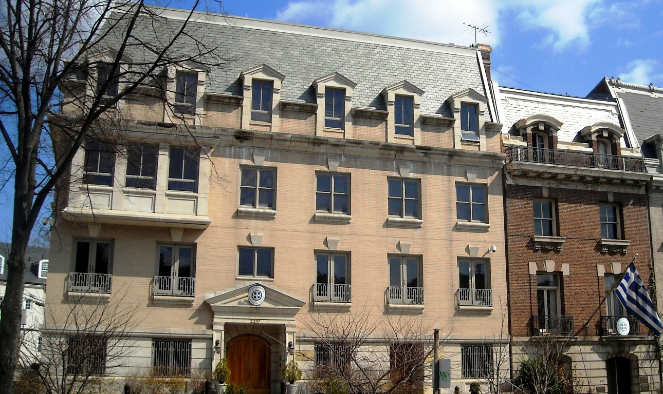 Πουλήθηκε το ακίνητο της πρώην ελληνικής πρεσβείας στην Ουάσιγκτον.