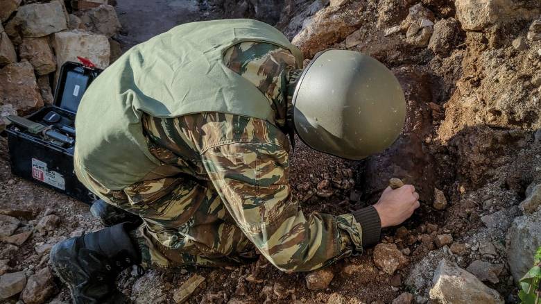 Κοζάνη: Εξουδετερώθηκε όλμος του Β’ Παγκοσμίου Πολέμου