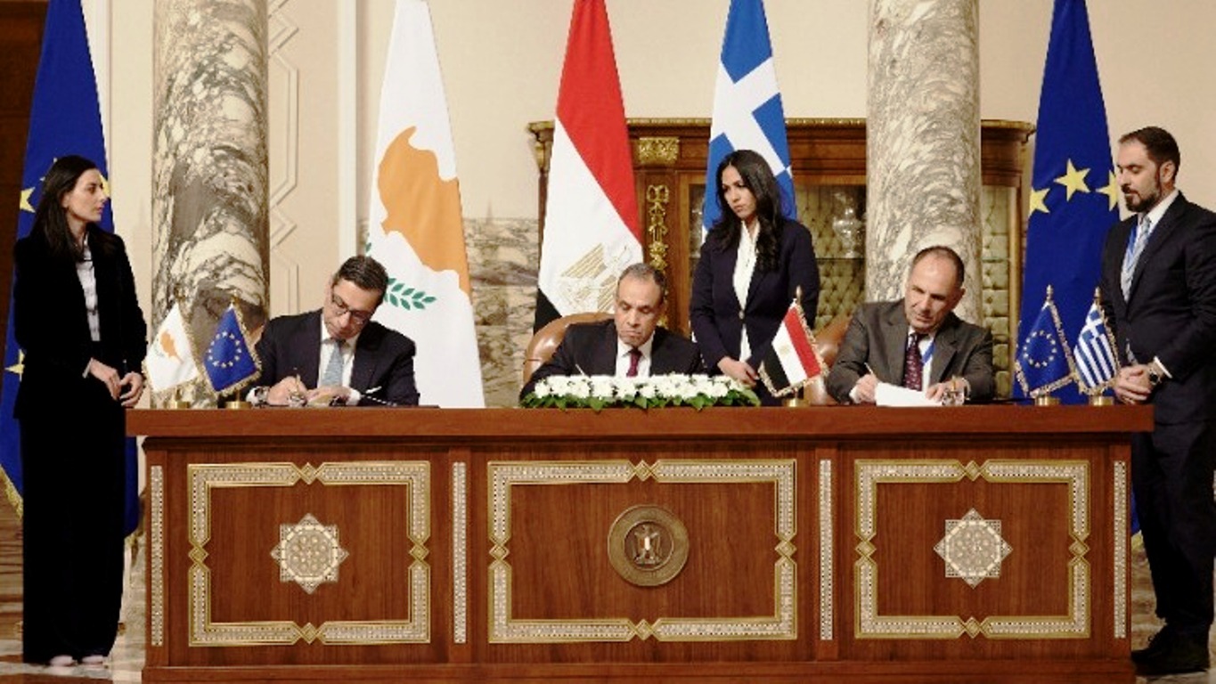 Οι συμφωνίες που υπεγράφησαν μετά την Τριμερή Σύνοδο Ελλάδας, Αιγύπτου και Κύπρου στο Κάιρο