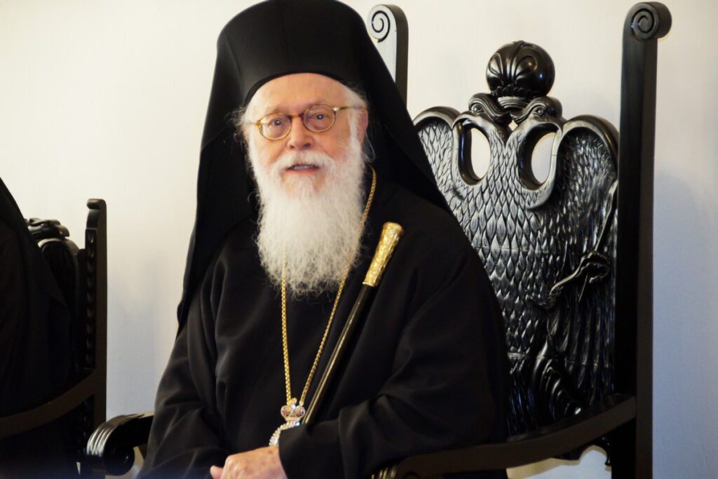 Σταθερή η κατάσταση της υγείας του Αρχιεπισκόπου Αλβανίας Αναστάσιου σύμφωνα με ανακοινωθέν του Νοσοκομείου Ευαγγελισμός