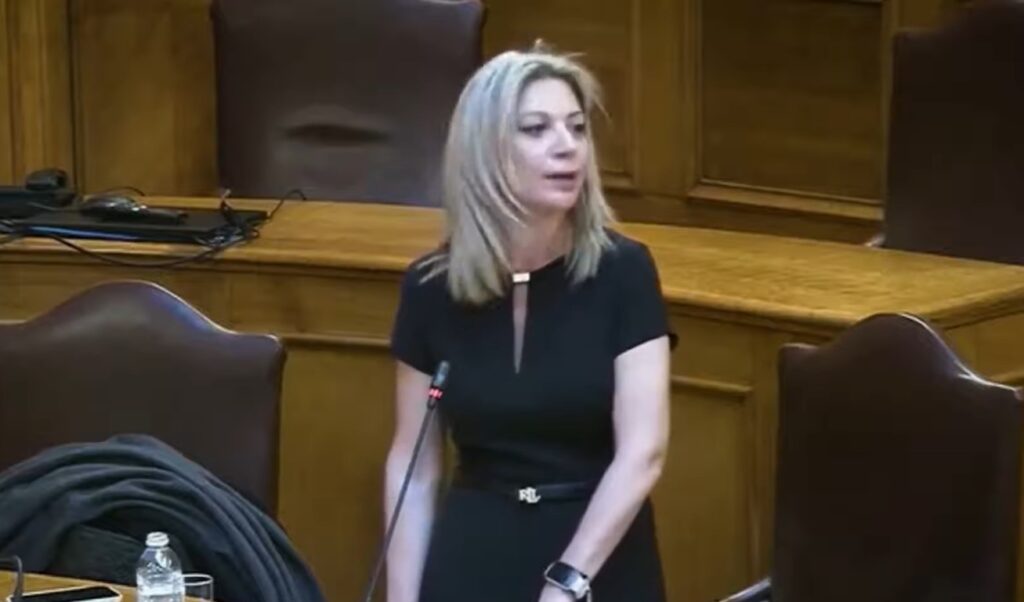 Απάντηση της Μαρίας Καρυστιανού στην πρόεδρο του Αρείου Πάγου