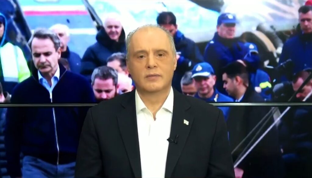 Κυριάκος Βελόπουλος: «Το να μιλάει για ασφαλή τραίνα η κυβέρνηση, είναι σα να μιλάει για νόμο και τάξη ο δολοφόνος, για ένα έγκλημα που έκανε»