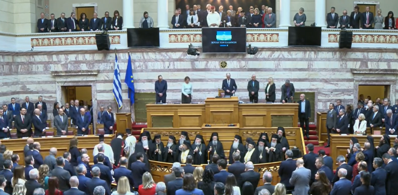 Η ορκωμοσία του νέου Προέδρου της Δημοκρατίας - Δείτε live