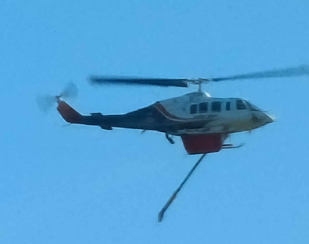 Σε εξέλιξη επιχείρηση κατάσβεσης φωτιάς στη Λευκάδα