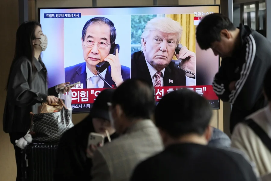 Ο Τραμπ εκτόξευσε στο 104% τους δασμούς στην Κίνα