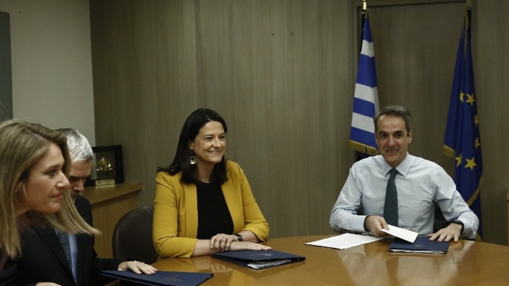 Κ. Μητσοτάκης από το υπ. Εργασίας: Στηρίζουμε το διαθέσιμο εισόδημα όλων των συμπολιτών μας