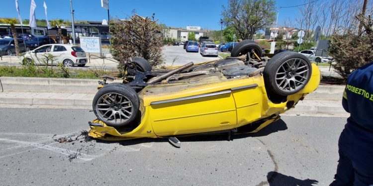 Τροχαίο ατύχημα με τραυματίες στην Κοζάνη