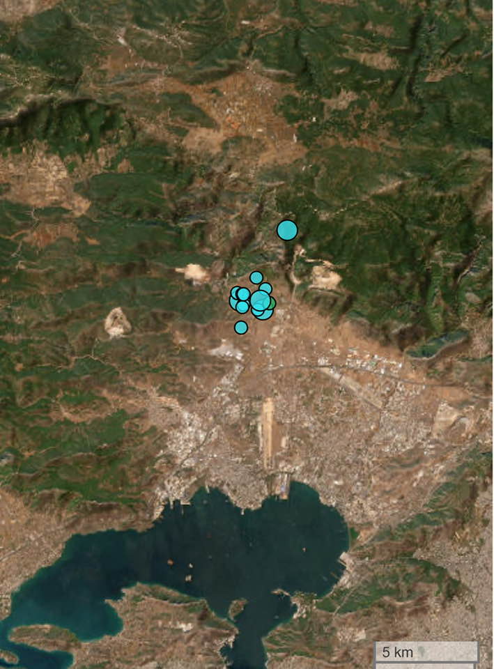 Ανησυχία για τις σεισμικές δονήσεις στην περιοχή της Ελευσίνας