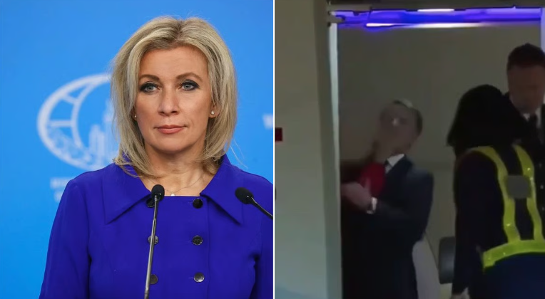 Η Ζαχάροβα τρολάρει Μακρόν, για το «χαστούκι» της Μπριζίτ