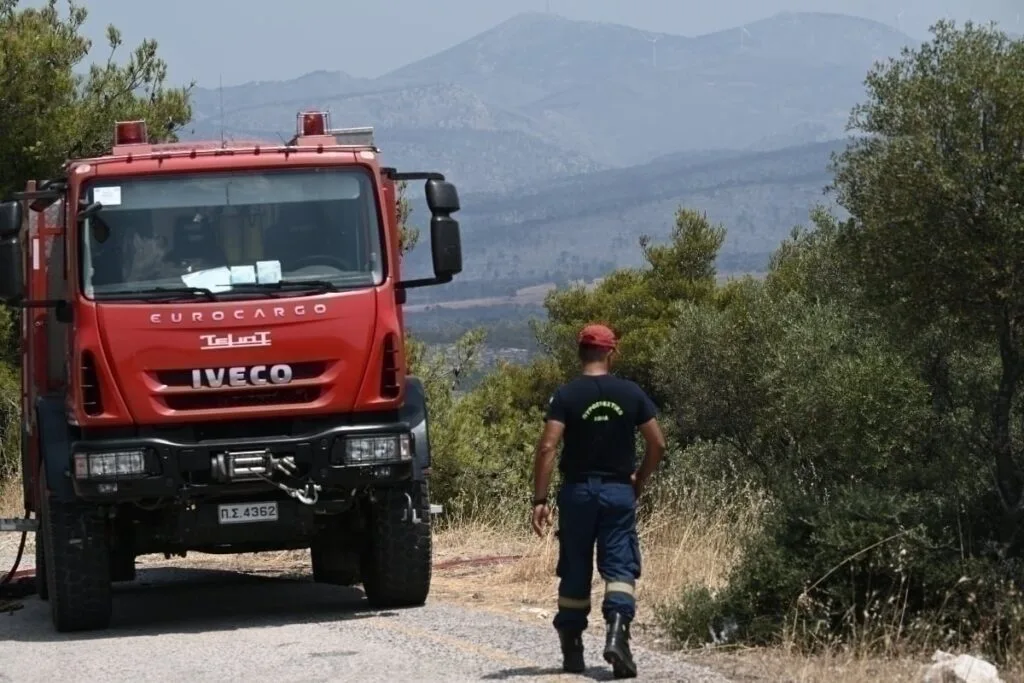 Δύο φωτιές το απόγευμα στη Δυτική Θεσσαλονίκη σε Ωραιόκαστρο και Διαβατά