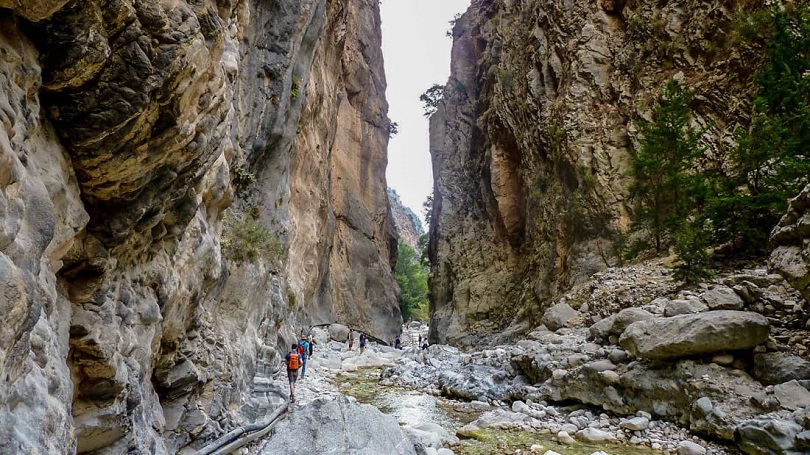 Γερμανός τουρίστας έχασε την ζωή του προσπαθώντας να διασχίσει το φαράγγι της Σαμαριάς