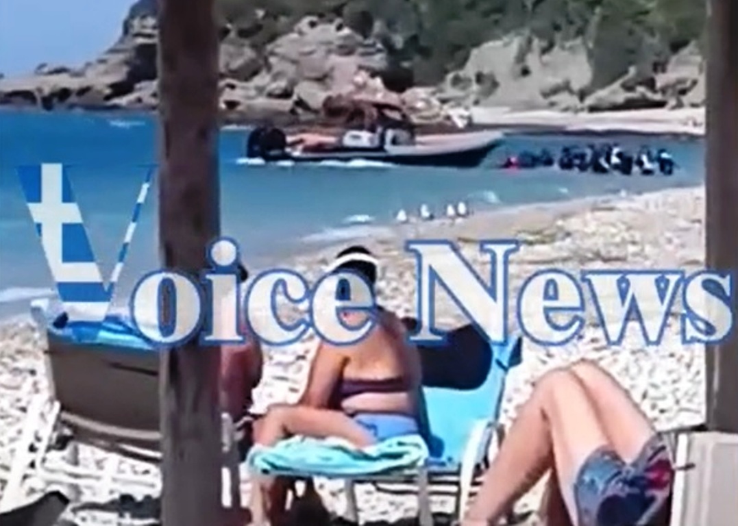 ΒΙΝΤΕΟ: Στις 18:00 παράνομοι μετανάστες αποβιβάστηκαν από διακινητές στο Καρλόβασι της Σάμου!