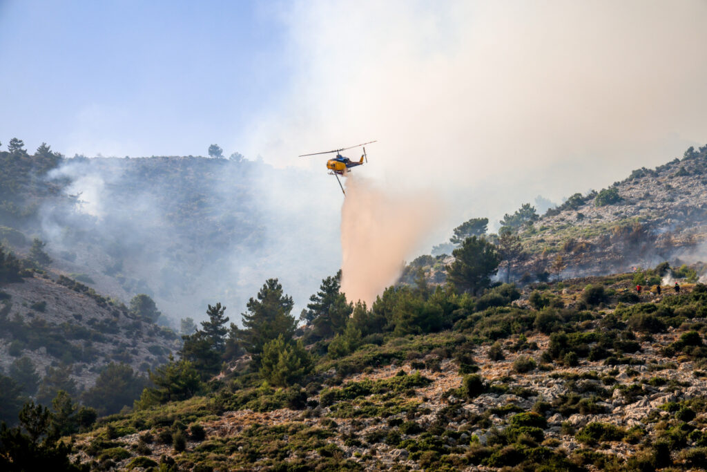 Υψηλός κίνδυνος πυρκαγιάς την Πέμπτη – Ο χάρτης πρόβλεψης της Πολιτικής Προστασίας