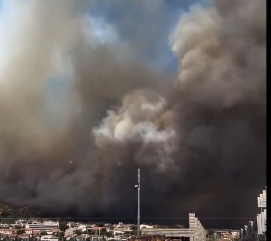 Υπό έλεγχο η μεγάλη πυρκαγιά στη Μασσαλία!