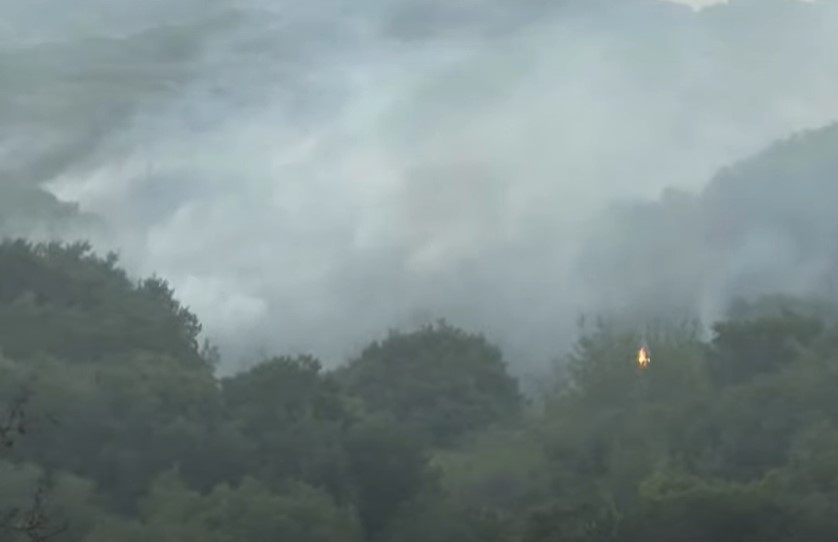 Θεσσαλονίκη: Σε ύφεση η φωτιά στην Άσσηρο