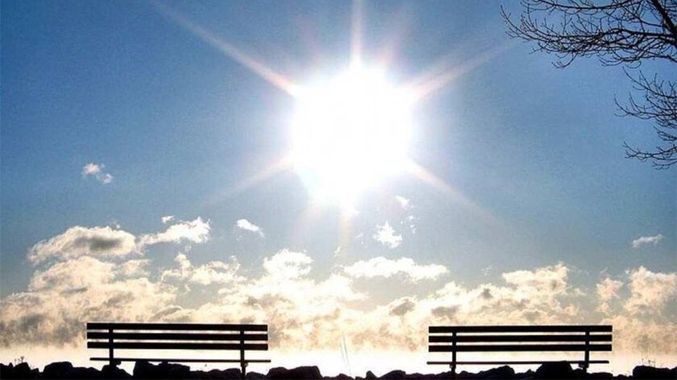 Καιρός: Ηλιοφάνεια και υψηλές θερμοκρασίες στις περισσότερες περιοχές της χώρας