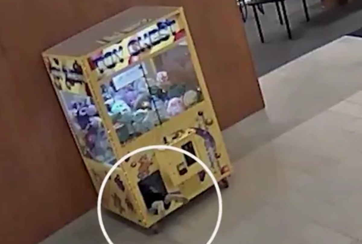 Αγοράκι εγκλωβίστηκε σε παιχνίδι-δαγκάνα για να πάρει ένα κουκλάκι – Βίντεο από κάμερες ασφαλείας κατέγραψε τον εγκλωβισμό του