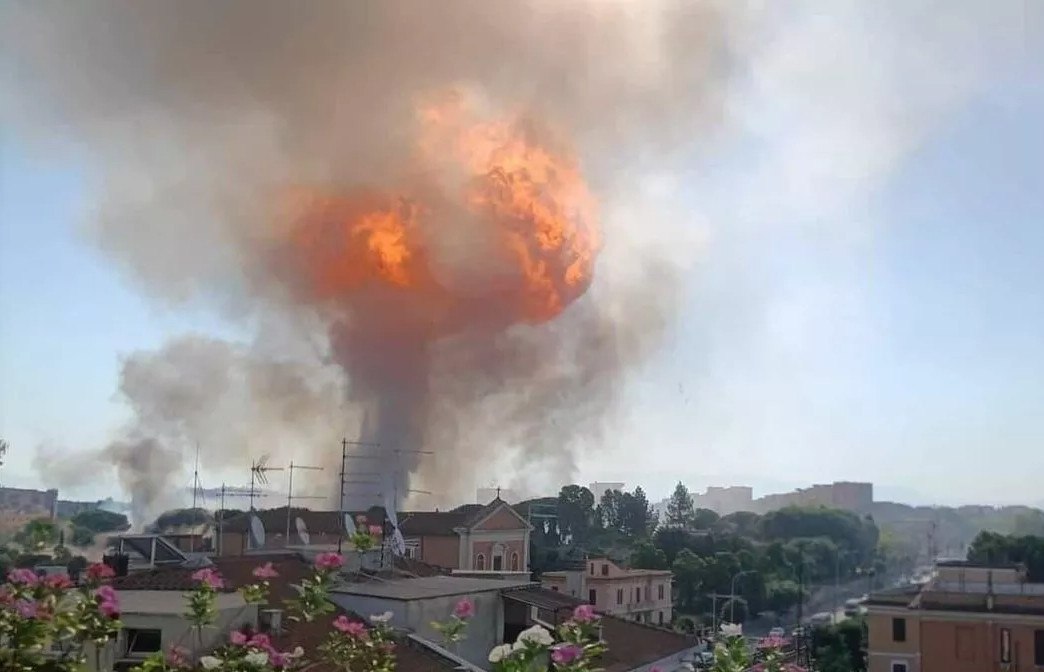 Μεγάλη έκρηξη στη Ρώμη