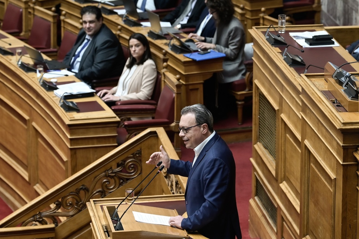 Σωκράτης Φάμελλος στη Βουλή