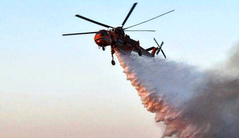 Αναζωπύρωση της φωτιάς στην περιοχή Μπάλας στην Αχαΐα