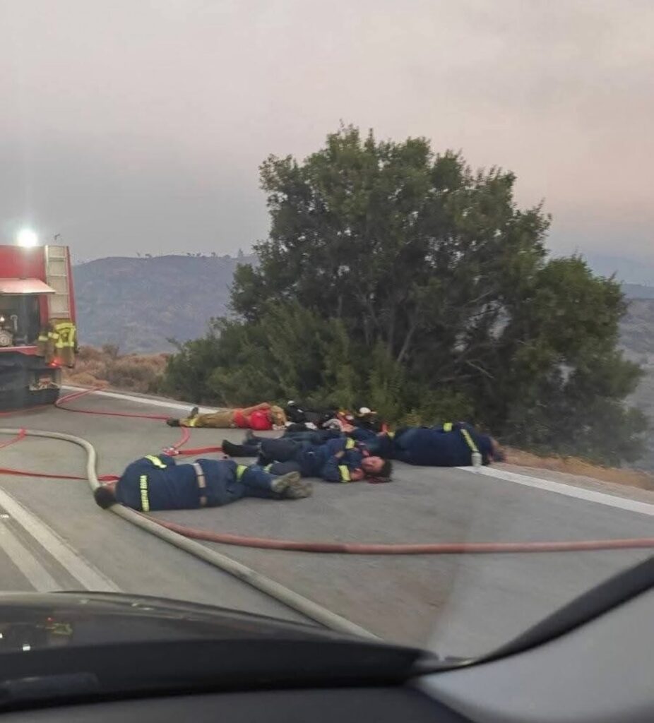 Συγκλονιστική εικόνα στη Χίο