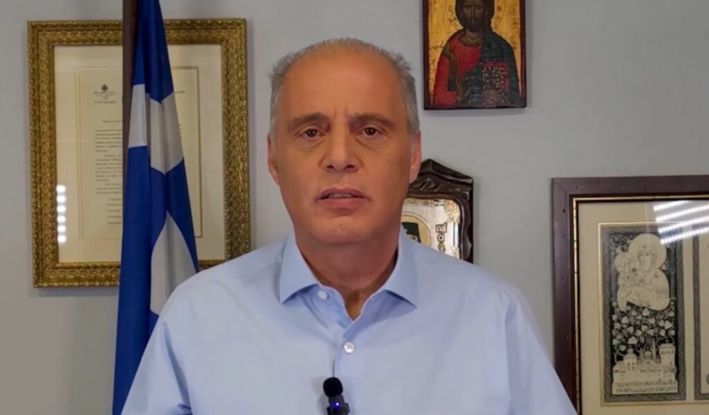 Κυριάκος Βελόπουλος: «Εκλογές τώρα για να σωθεἰ η χώρα μὀνο με την Ελληνική Λύση»