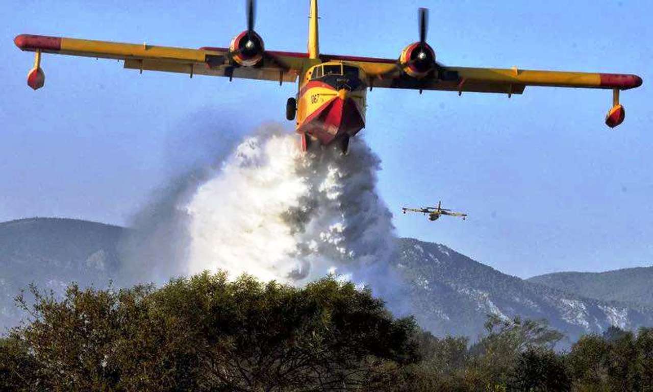 Φωτιά σε περιοχή της Αιτωλοακαρνανίας