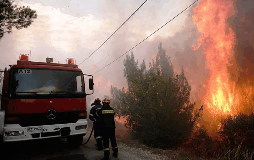 Πυρκαγιά ξέσπασε στο Αβραμιό Μεσσήνης – 24 αγροτοδασικές πυρκαγιές σε 24 ώρες