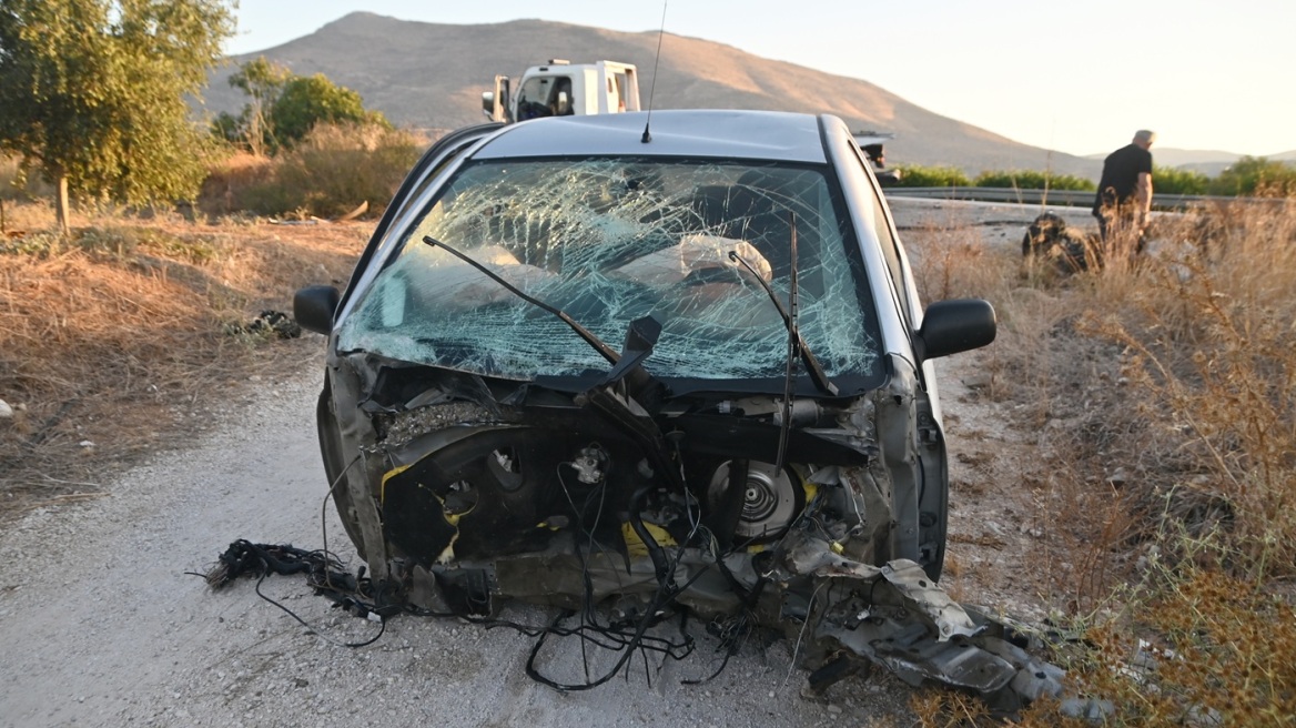 Τροχαίο με τρεις τραυματίες σε επαρχιακή οδό του Ναυπλίου