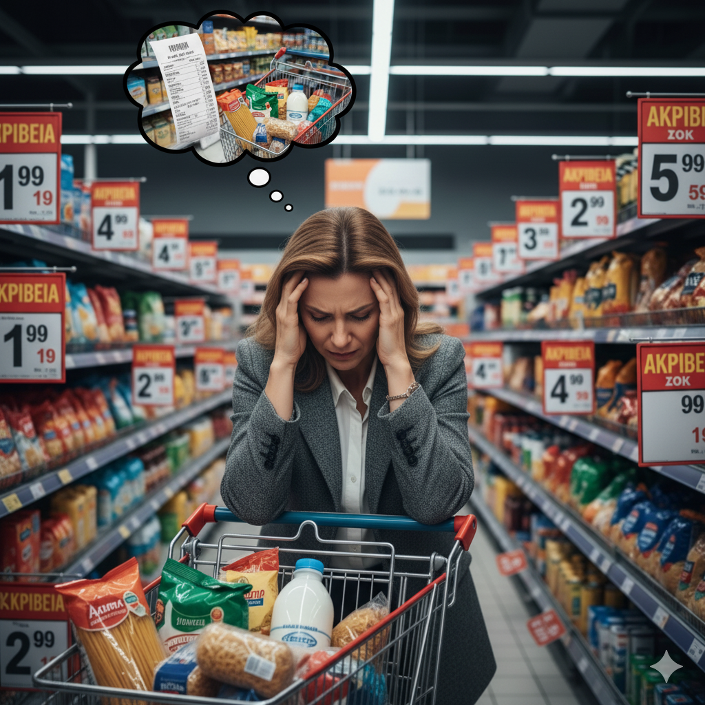 «Λυγίζουν» τα νοικοκυριά από την ακρίβεια