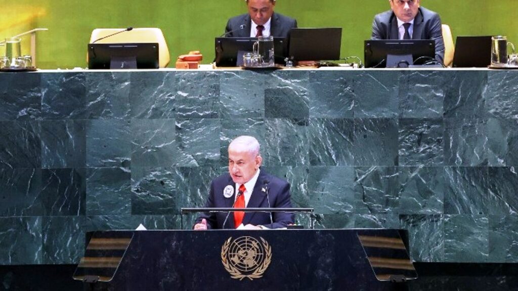 Μπ. Νετανιάχου στη ΓΣ του ΟΗΕ: «Δεν τελειώσαμε ακόμη. Η Χαμάς συνεχίζει να κρύβεται στη Γάζα και πρέπει να τελειώσουμε τη δουλειά»