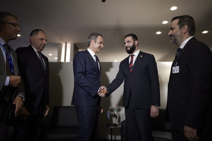 Μητσοτάκης: Μετά το «άκυρο» του Ερντογάν συνάντησε τον Τζολάνι