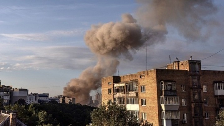 Ρωσική επίθεση σε μονάδα παραγωγής ενέργειας στην περιφέρεια του Κιέβου