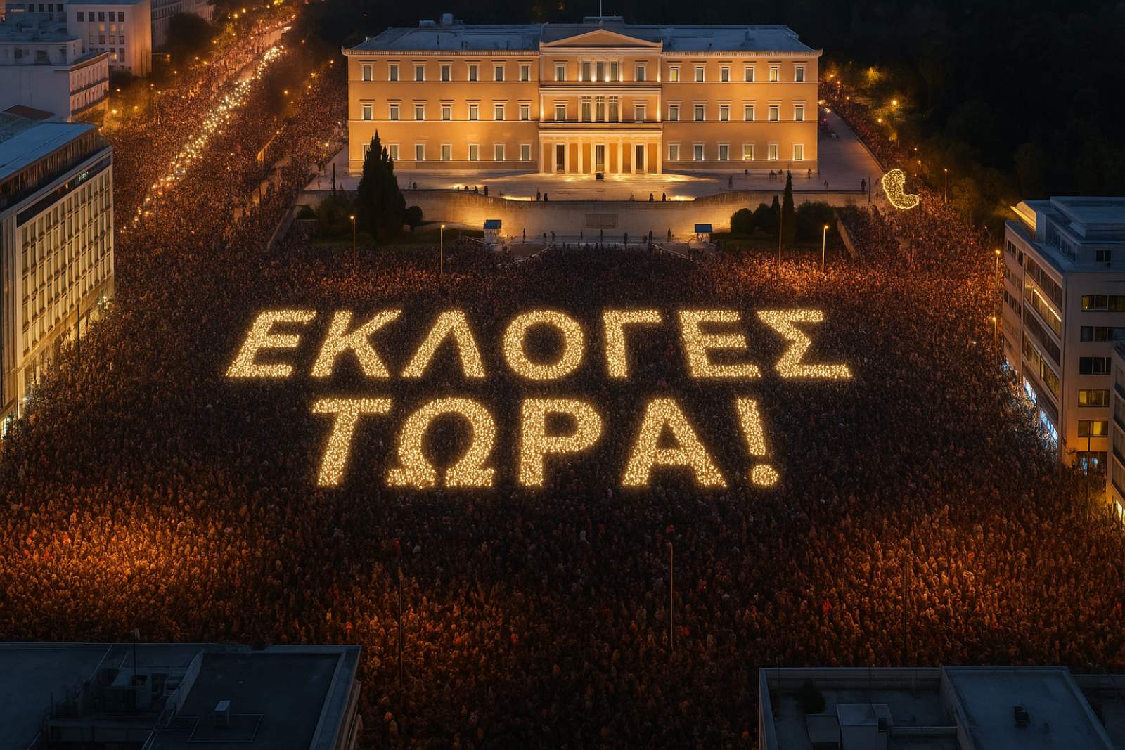 Το μήνυμα είναι ξεκάθαρο - Ο λαός ζητά εκλογές