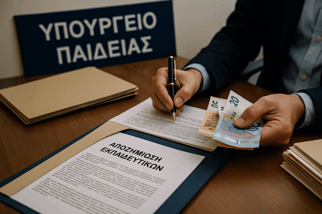 Υπουργείο Παιδείας: Πλήρωσε αποζημιώσεις χιλιάδων ευρώ σε εκπαιδευτικούς — Οι παραλείψεις που κόστισαν ακριβά στο Δημόσιο